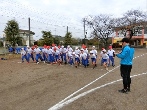 ５・６年生持久走記録会