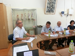 ８月１９日（火）第２回学校運営協議会・PTA運営委員会
