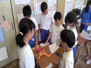 ４年生図工の様子