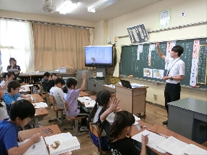 ４年生 国語の研究授業「ごんぎつね」