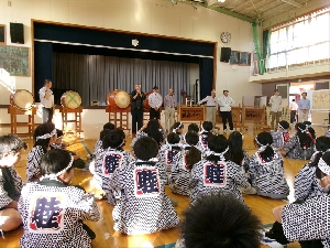 １０月１７日（金）第２回猿島ばやし講習会（４年生・５年生）