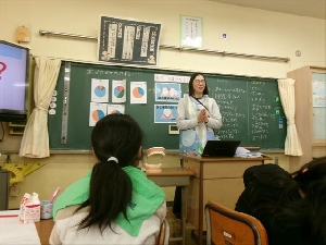 ２月３日（火）４年生 歯科指導「歯ピカピカ大作戦」