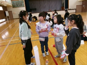 2月24日（火） 1年生と遊ぼう会（２年生）