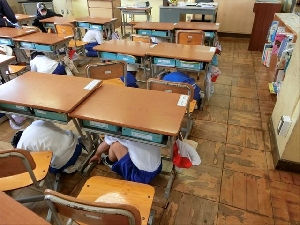 「お-は-し-も」守って安全に避難できました