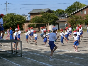 運動会　第１回全体練習を行いました