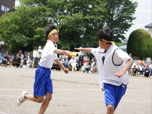 曇り空を吹き飛ばせ！運動会へのご声援ありがとうございました