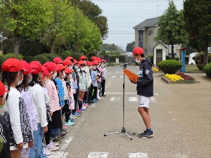 １年生を歓迎する会、たてわり班顔合わせ