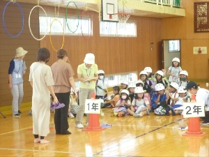 猿島中学校区合同引き渡し訓練