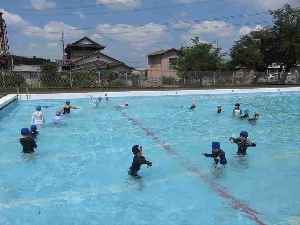 ２学年　水泳学習