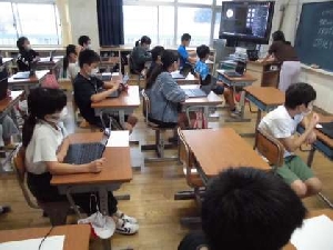 ２学期のスタート（６年生）