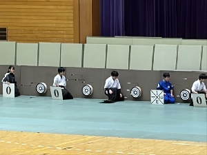 【弓道部】坂東市弓道大会に参加しました。