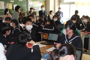 授業参観・学年末懇談会