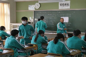 授業参観を行いました。（3学年の様子）