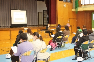 逆井山小学校で「新入生説明会」が開催されました！