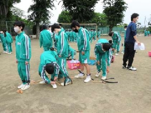 体育祭の学年練習を行いました！