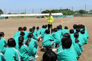 体育祭の全体練習を行いました！