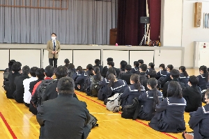 合格者集会がありました。