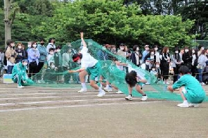 体育祭の演技　～１年ラッキーレース