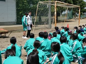 雰囲気も晴れ晴れ　体育祭練習