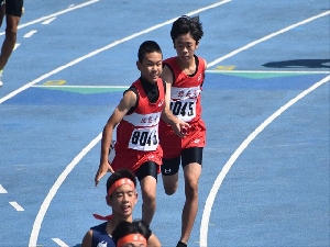 県西新人陸上大会