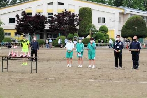 体育祭の閉会式が行われました！　～成績発表、表彰、講評、実行委員長あいさつ～