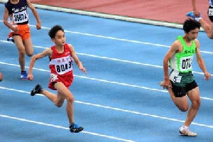 県西総体陸上に出場しました！