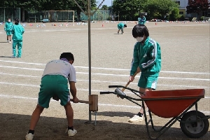 体育祭練習