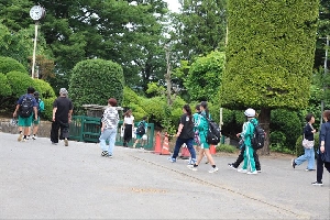 猿島中学校区合同引き渡し訓練が行われました