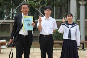 少年の主張作文発表が行われました