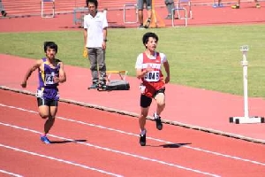 県総体陸上大会に出場しました！