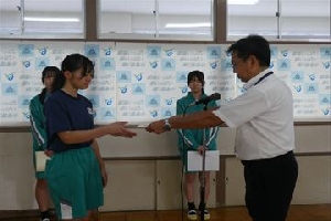表彰式が行われました