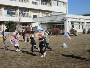 １・２年生活科「ふゆとあそぼう」