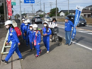 令和５年度民生委員・児童委員の日 活動強化週間における「あいさつ・声かけ運動」