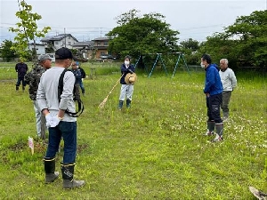 内野山シニアクラブ奉仕作業