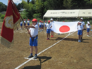 運動会の予行