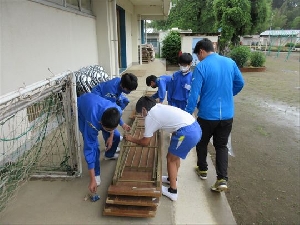 ４～６年生運動会後片付け