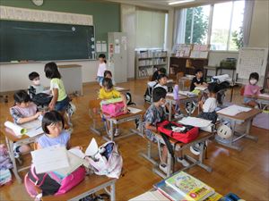 夏休み登校日