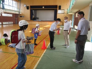 児童引き渡し訓練