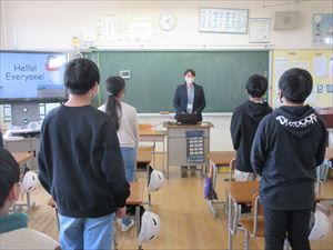 猿島中学校 英語教諭派遣授業