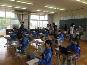 授業参観ありがとうございました