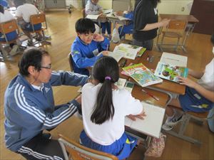 ４年生のグループ学習