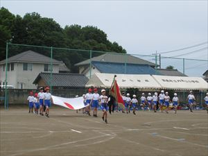 運動会無事終わりました