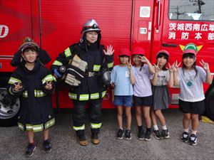 ３年生 社会科見学(坂東消防署)
