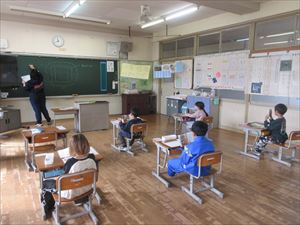 １年生国語　～本を読んで友達に紹介しよう～