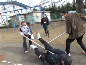 避難訓練(不審者対応)