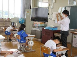 オーストラリアの小学校との交流準備