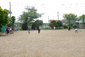 晴れの日の休み時間