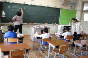 3年生理科の授業