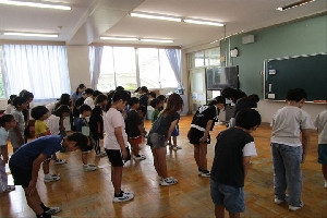 1学期終業式