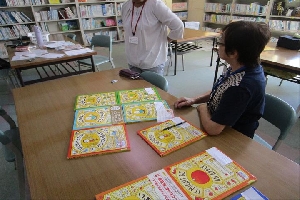 本日の図書室
